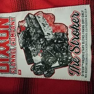 DIXXON Red Button Down Shirt